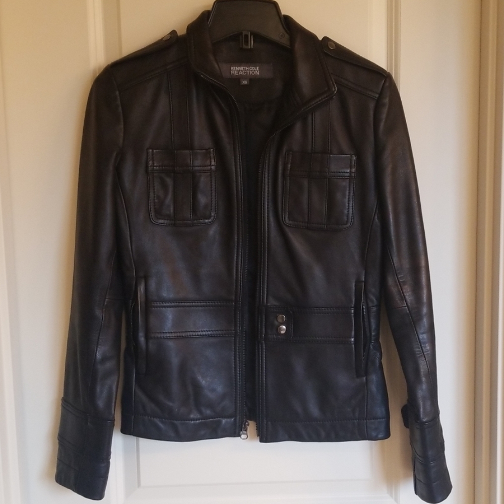 Leather Moto Jacket